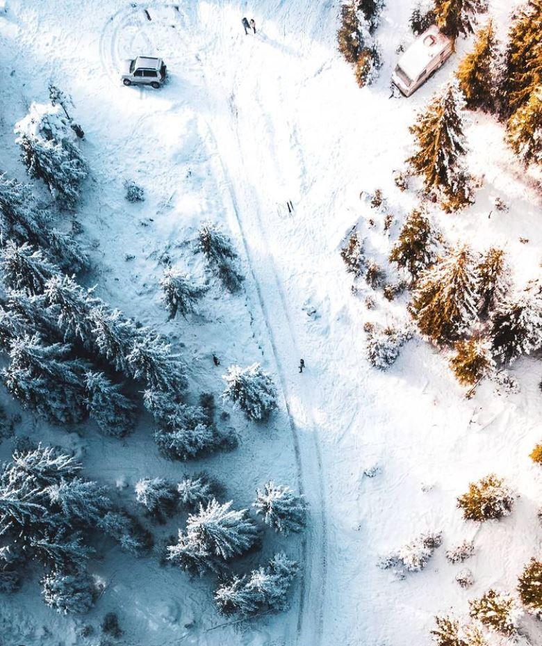 Clujul, în haine de iarnă. Imagini superbe cu oraşul acoperit de omăt