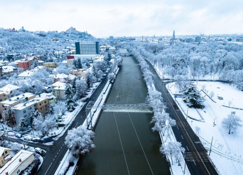 Ziua de Cluj | Clujul, în haine de iarnă. Imagini superbe cu oraşul  acoperit de omăt