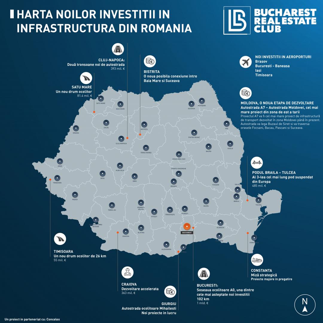 Autostrăzi de 393 de milioane de euro la Cluj. Un tronson a fost deschis anul trecut, iar altul gata în 2023