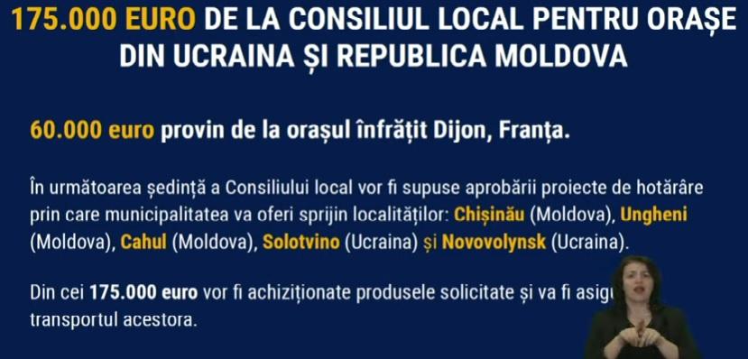 Primăria Cluj-Napoca cumpără veste antiglonț și căști militare pentru Ucraina. Se alocă peste 850.000 lei din fondul de rezervă