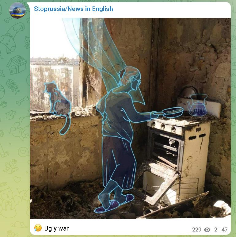 "Lumea este împărţită în două acum: fiinţe umane şi ruşi"