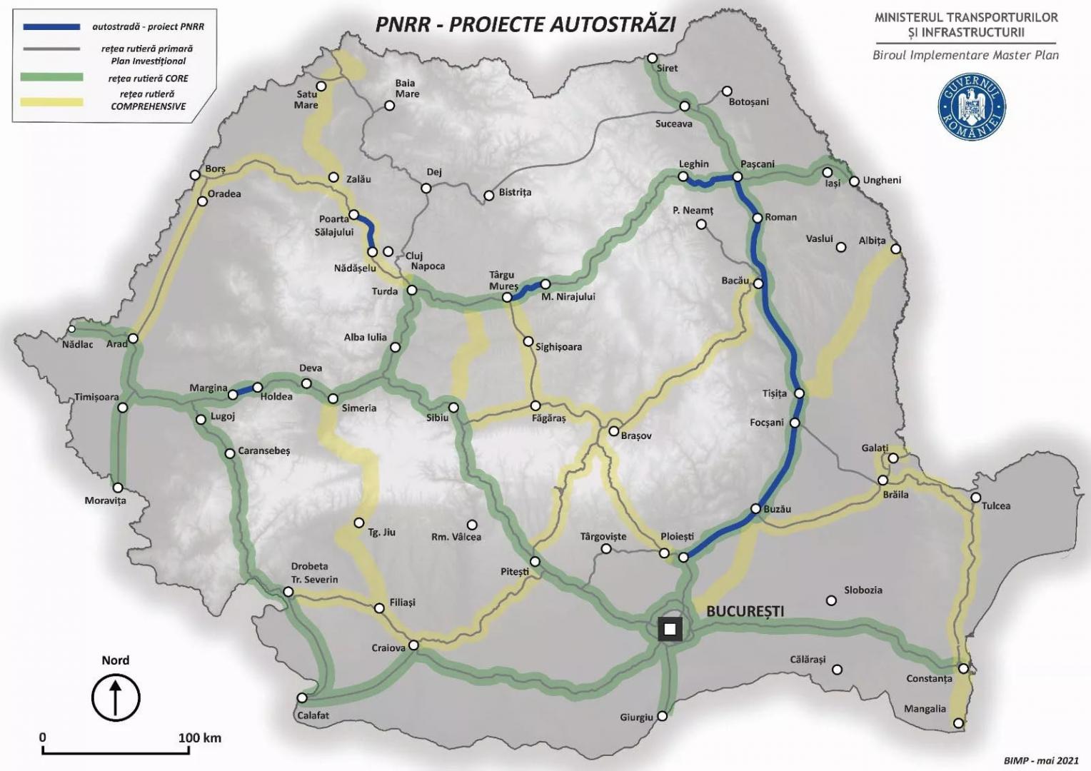 Ce facem cu autostrăzile din PNRR? Mai puțin de jumătate ar putea fi date în folosință în 2026. A3 Nădășelu - Poarta Sălajului, cu șanse maxime de res