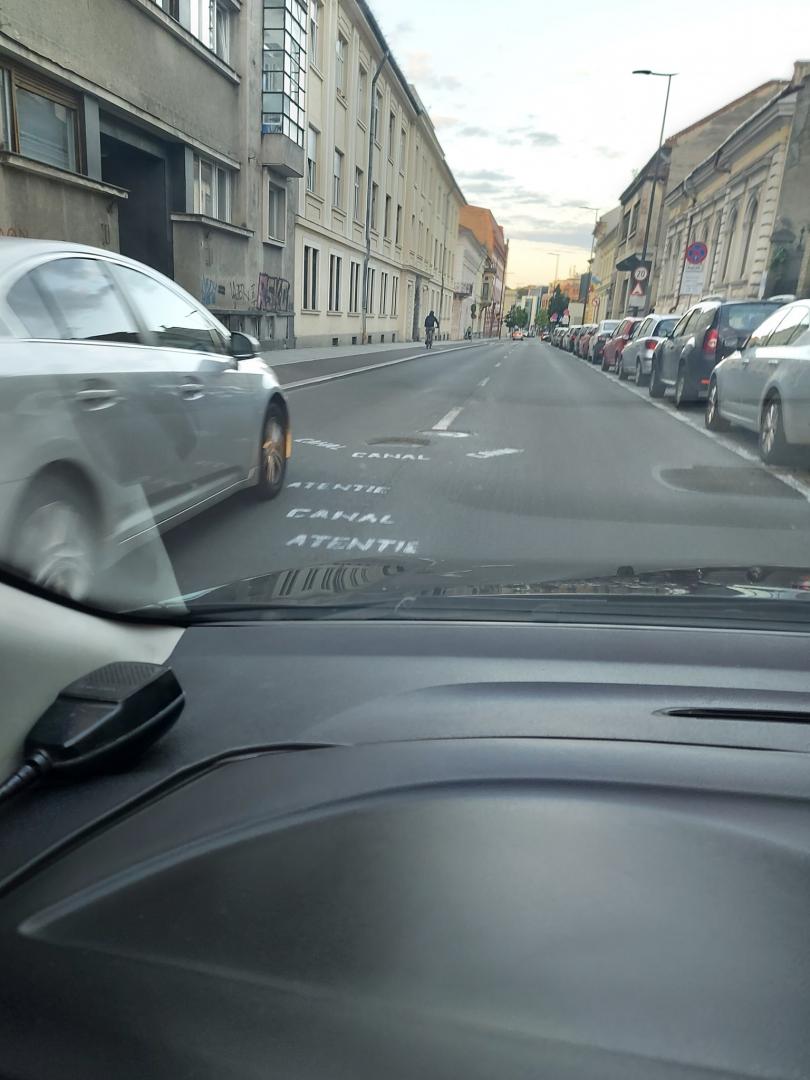 Atenție, a apărut un nou marcaj pe străzile din Cluj-Napoca!
