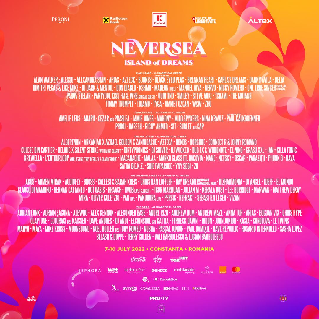 15 zile până la cel mai mare festival de pe o plajă din Europa, Neversea! Line-up-ul complet/ Rapperul Tyga, cap de afiș în această vară