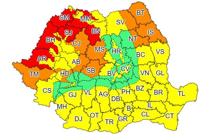 COD ROŞU de caniculă în Transilvania! Temperaturile urcă spre 40 de grade