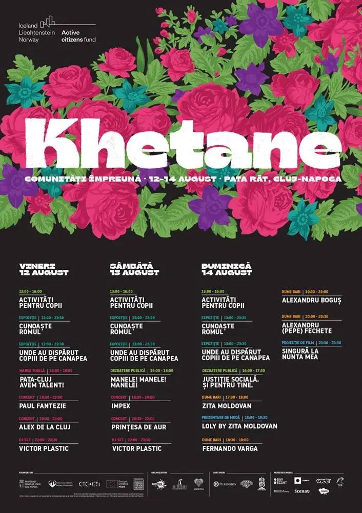 Khetane, festival la Pata Rât. VEZI programul pe zile