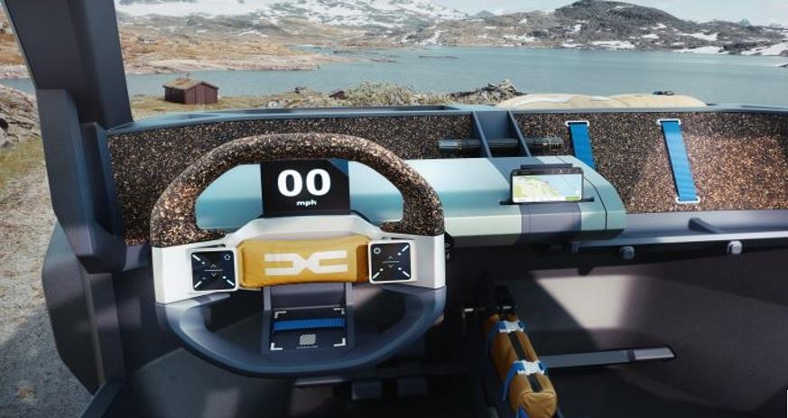 Noul mașină „eco” Dacia. „Cybertruck” de România. SUV electric de teren care nu are geamuri și uși
