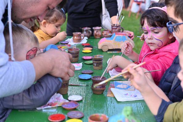 Florești Fest ziua a doua. Cum se distrează copii în Parcul Poligon din localitatea clujeană