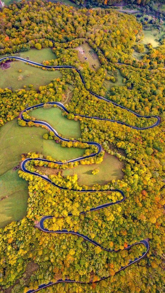 Toamna ruginie de Transilvania. Imagini de vis din Apuseni