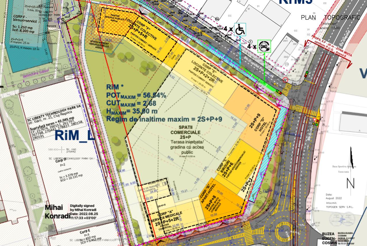 Undă verde pentru mastodondul imobiliar pe de Oașului: locuințe, birouri, hotel, clinică medicală și food court