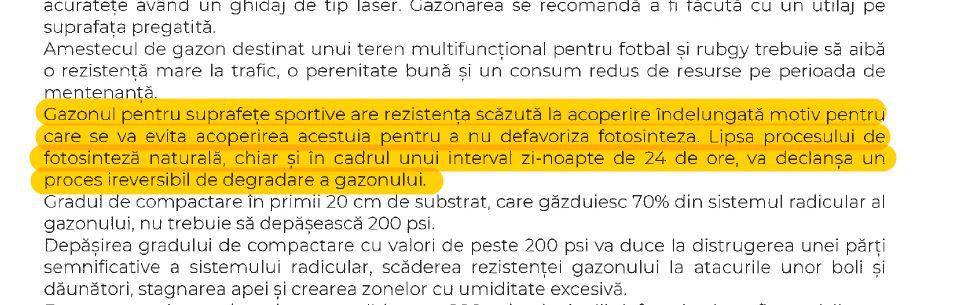 În sfârșit! Cluj Arena va avea un gazon nou din bani publici. Cât costă și când trebuie să fie gata