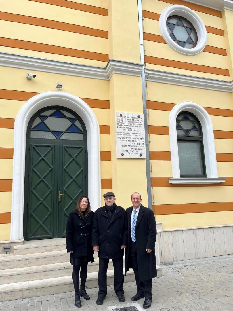 Sinagoga de pe strada Horea, distrusă în al Doilea Război Mondial, a fost reconstruită