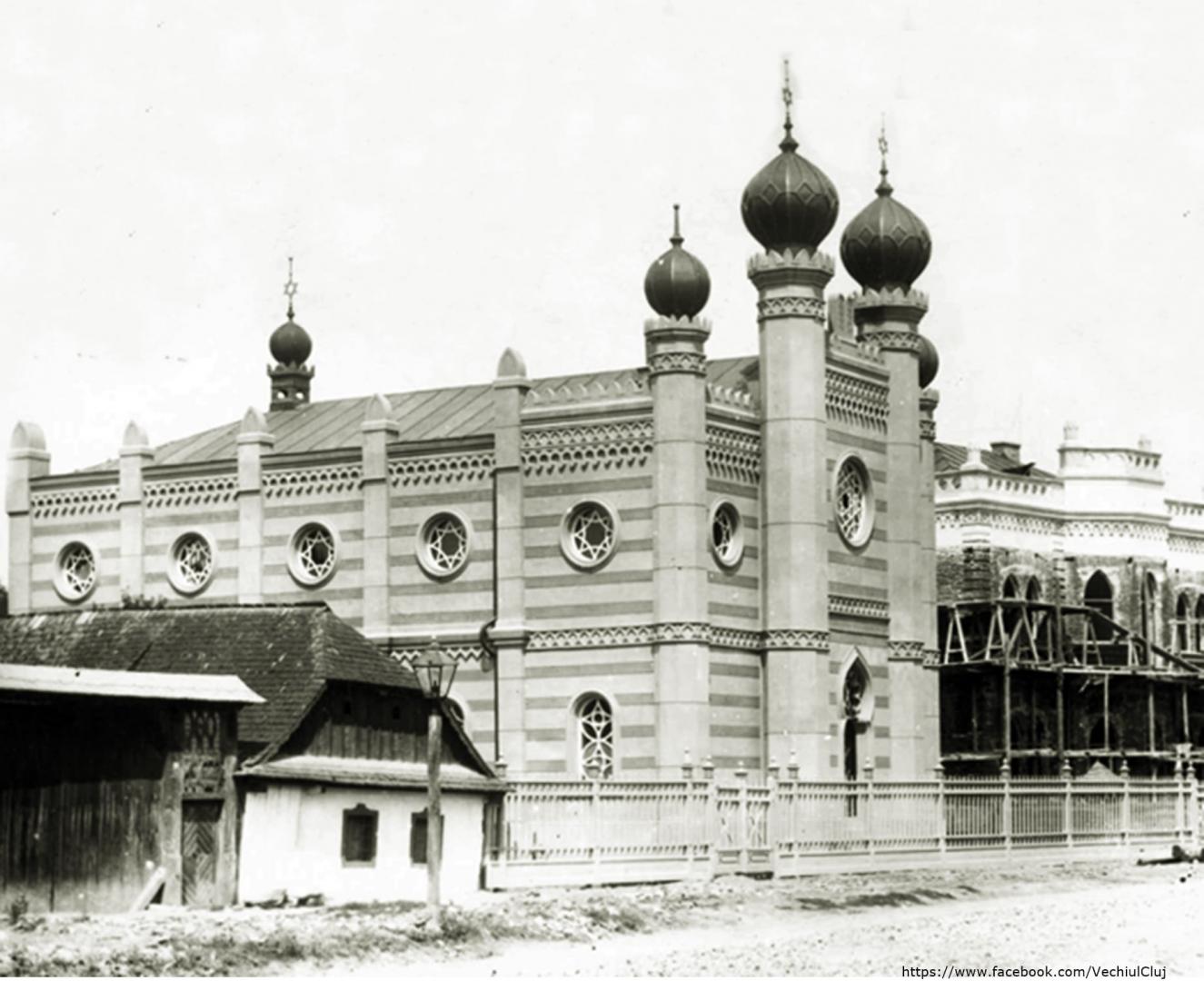 Sinagoga de pe strada Horea, distrusă în al Doilea Război Mondial, a fost reconstruită