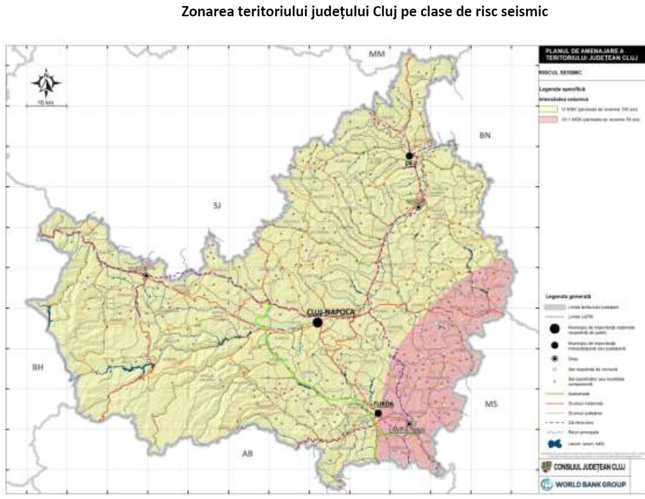 HARTA seismică a Clujului. Care sunt zonele cele mai vulnerabile în caz de cutremur