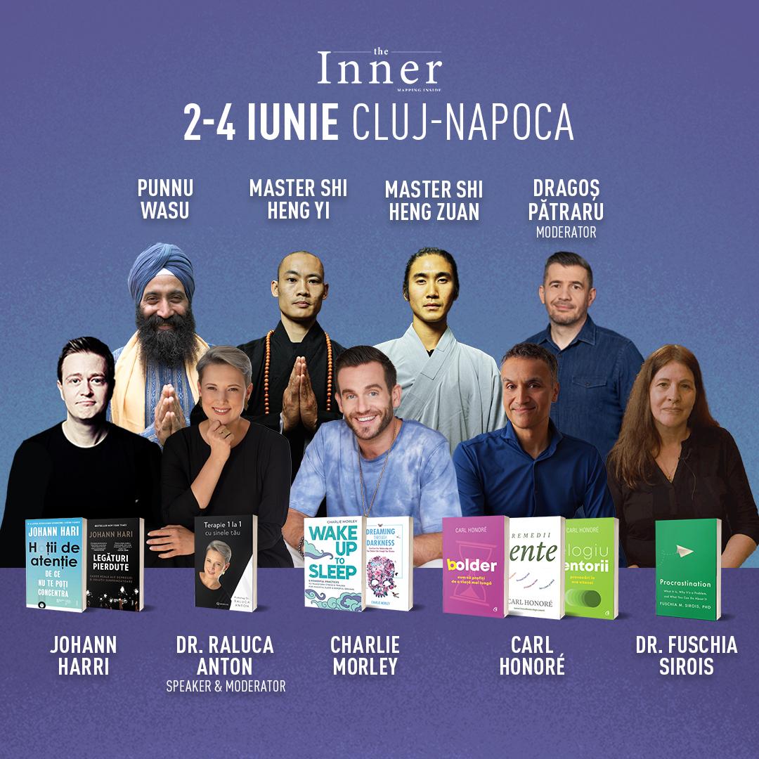 Speakeri de top la The INNER, eveniment unic dedicat stării de bine