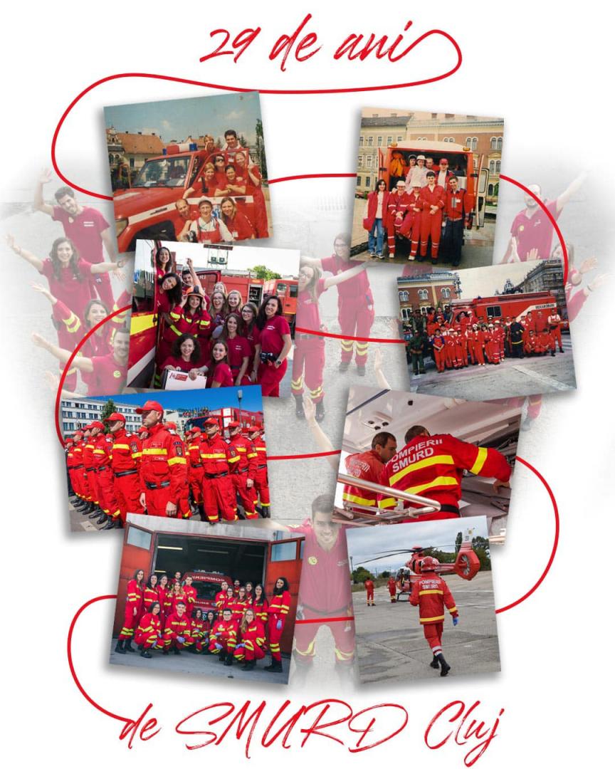 La mulți ani! SMURD Cluj împlinește 29 de ani de activitate