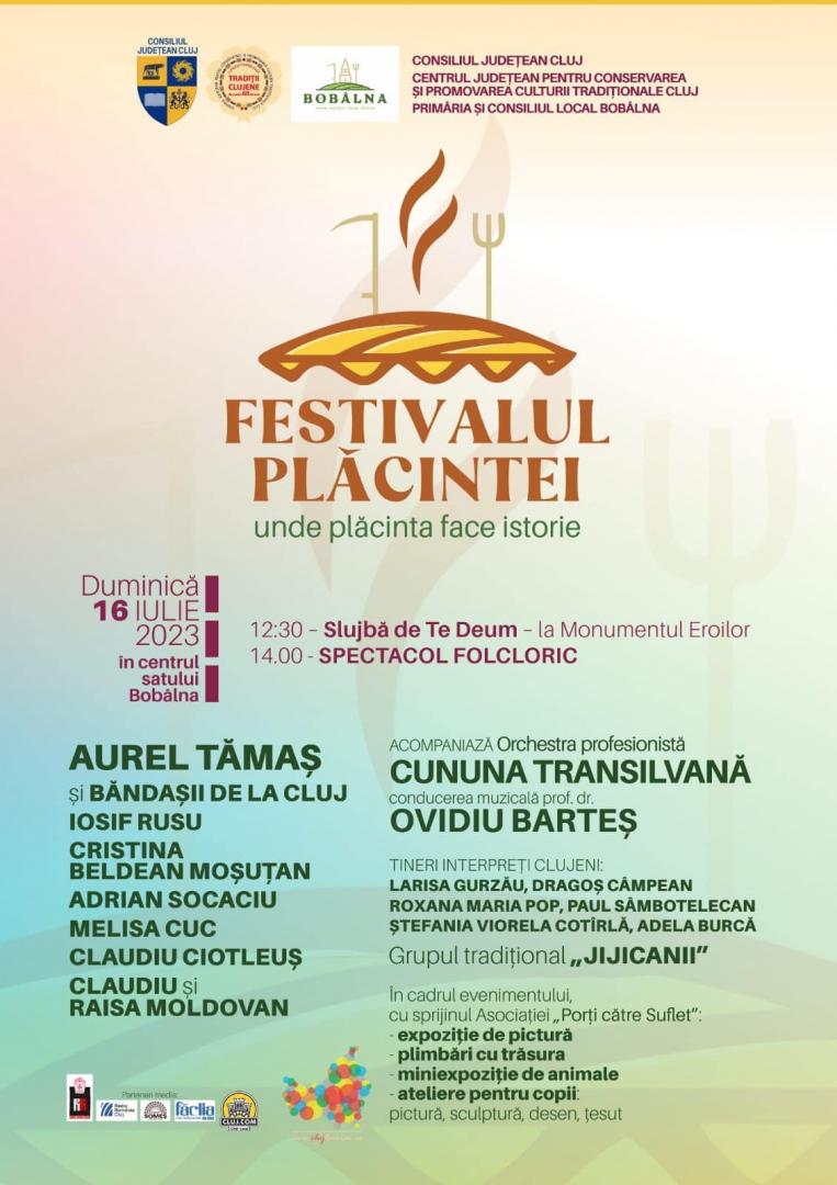 Festivalul plăcintelor va avea loc într-o comună din Cluj! VEZI programul și cine va urca pe scenă