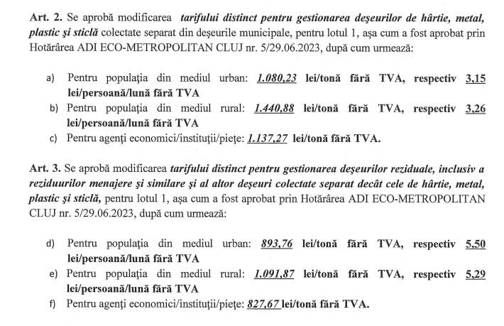 Nici vorbă de ieftiniri! Ce tarife cere Supercom ca să ridice gunoiul clujenilor / Cu cât se scumpește factura