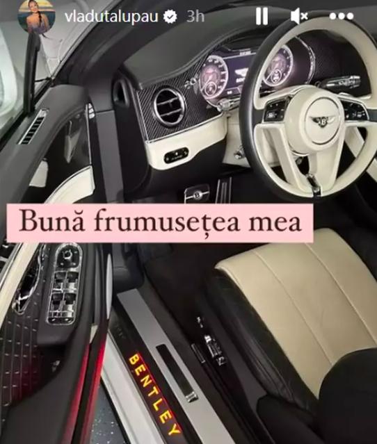 Clujeanca Vlăduța Lupău cucerește străzile cu un bolid de lux evaluat la 300.000 de euro