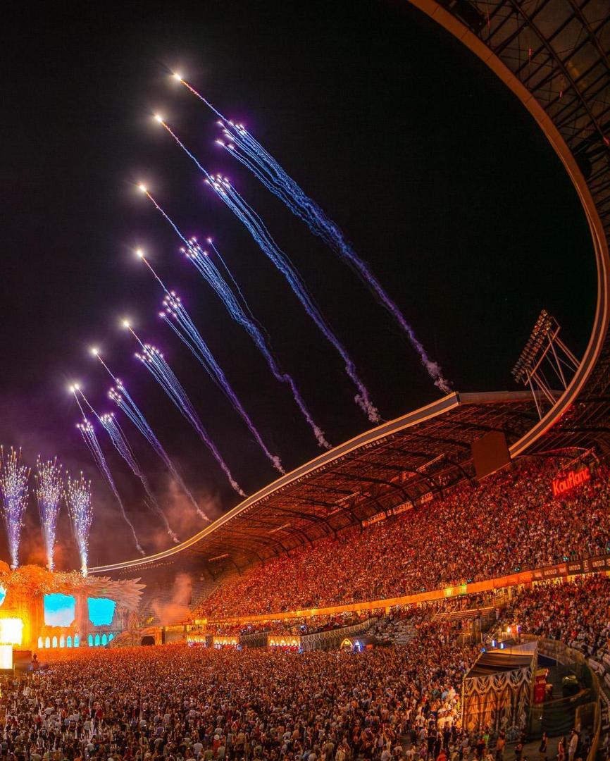 IMAGINI din a treia seară UNTOLD. Olandezul Martin Garrix a umplut Cluj Arena