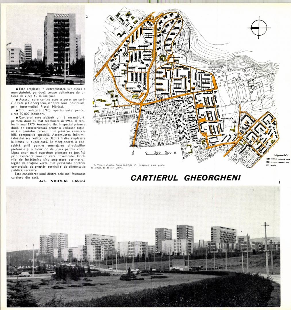 Cum arăta cartierul Gheorgheni la sfârșitul anilor ’70! Era unul dintre cele mai frumoase din țară