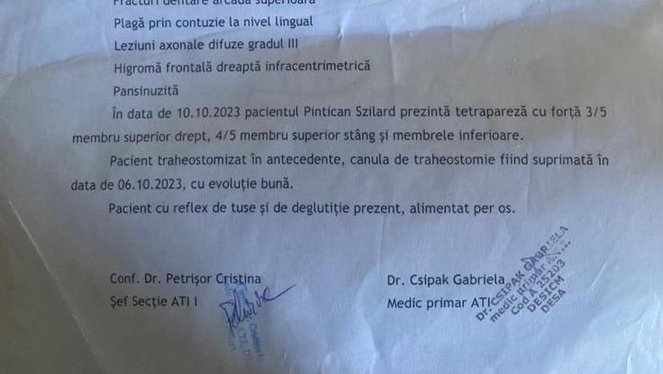 Un tânăr motociclist din Cluj-Napoca are nevoie de ajutor financiar. A fost rănit grav într-un accident rutier