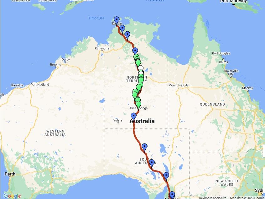 Mașina solară a UTCN a parcurs primii kilometri la World Solar Challenge în Australia