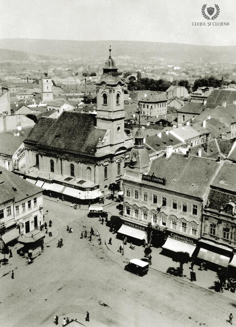 Ce vedeai din turnul Bisericii Sf. Mihail, &icirc;n anul 1930
