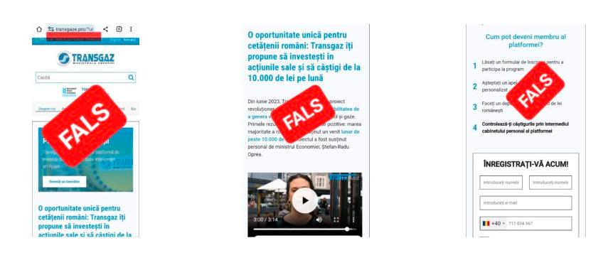 O nouă tentativă de fraudă online. Escrocii se folosesc de imaginea și numele ministrului Economiei și a unei companii de gaz