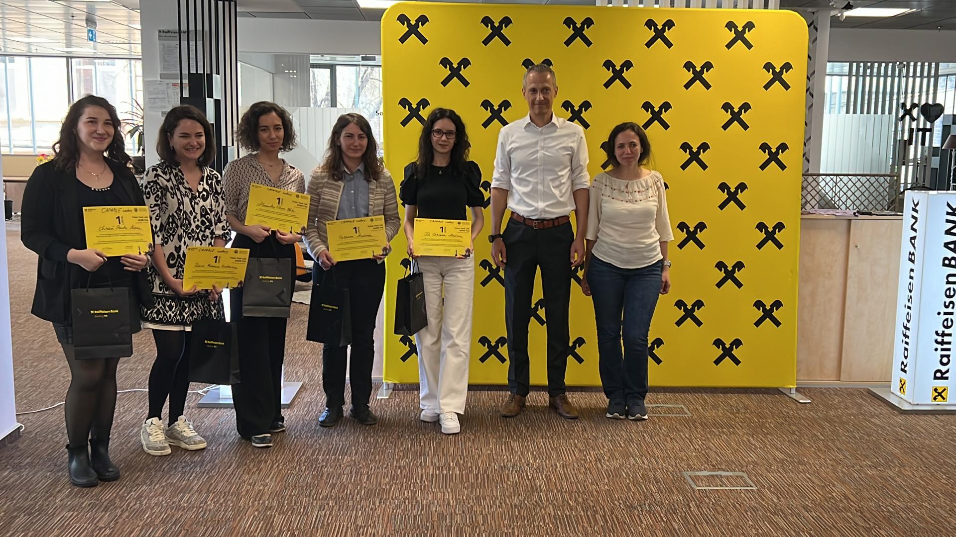 Studenții pasionați de tehnologie, premiați de UBB și Raiffeisen la Think Tank Lab. Ce propuneri inovatoare au câștigat
