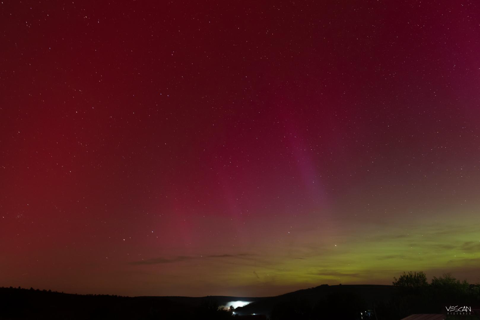 Astronom despre Aurora Boreală vizibilă pe cerul României: "Nu s-a mai văzut așa de sute de ani"