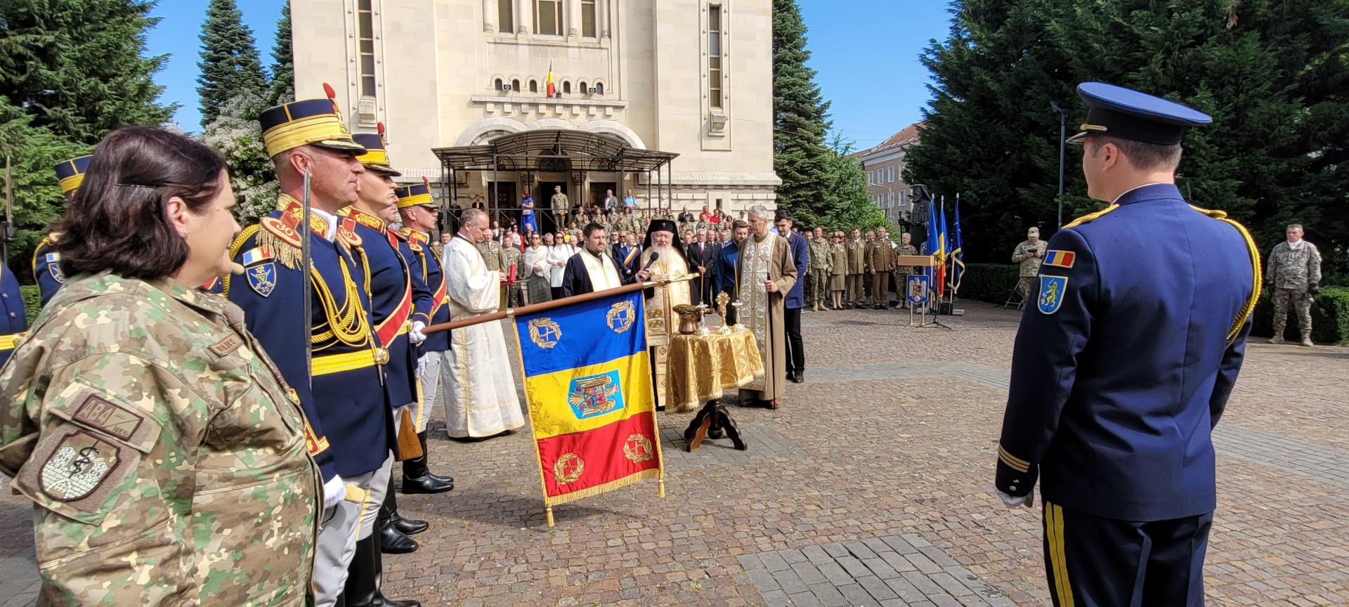 Spitalul Militar din Cluj-Napoca a primit Drapelul de Luptă