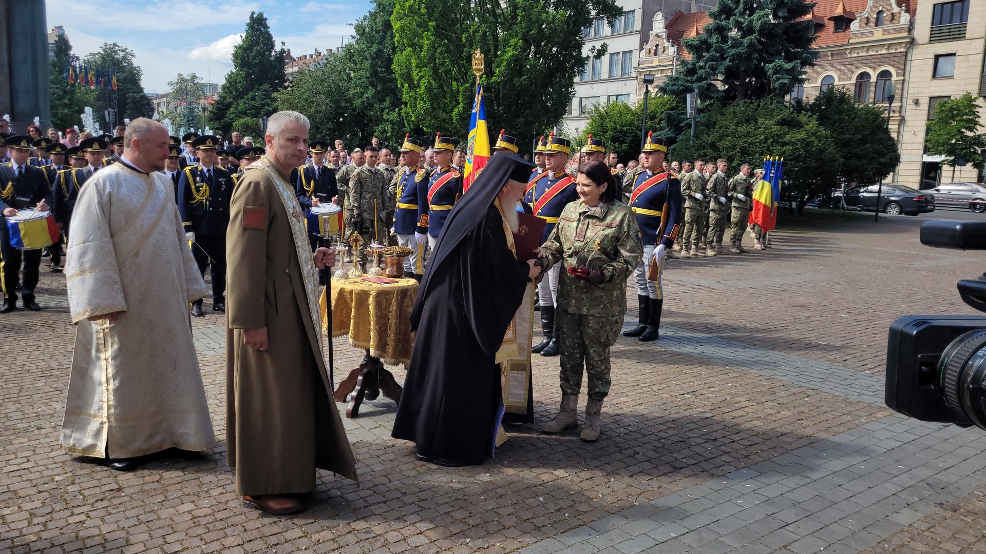 Spitalul Militar din Cluj-Napoca a primit Drapelul de Luptă