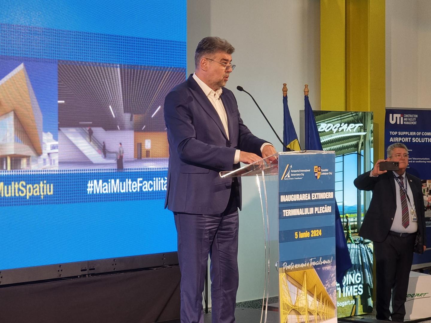 Ciolacu și Ciucă laudă dezvoltarea Clujului: „