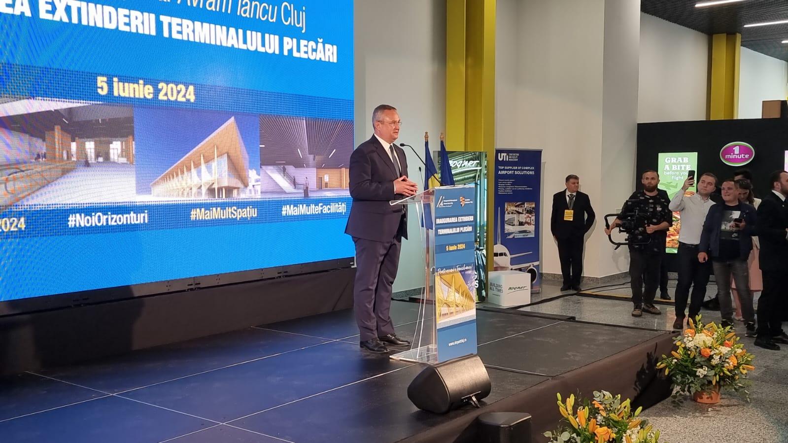 Ciolacu și Ciucă laudă dezvoltarea Clujului: „