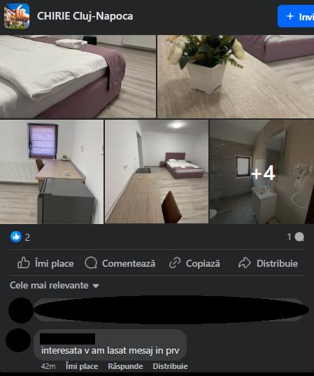 Chirii de Cluj: 350 de euro lunar pentru o garsonieră ca să împarți bucătăria cu alte trei apartamente. Ați plăti aceștei bani?