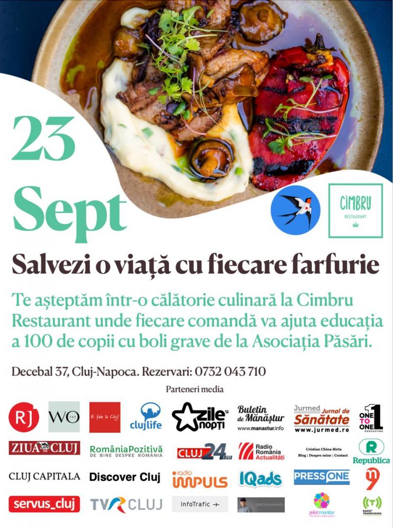 Salvezi o viață cu fiecare farfurie