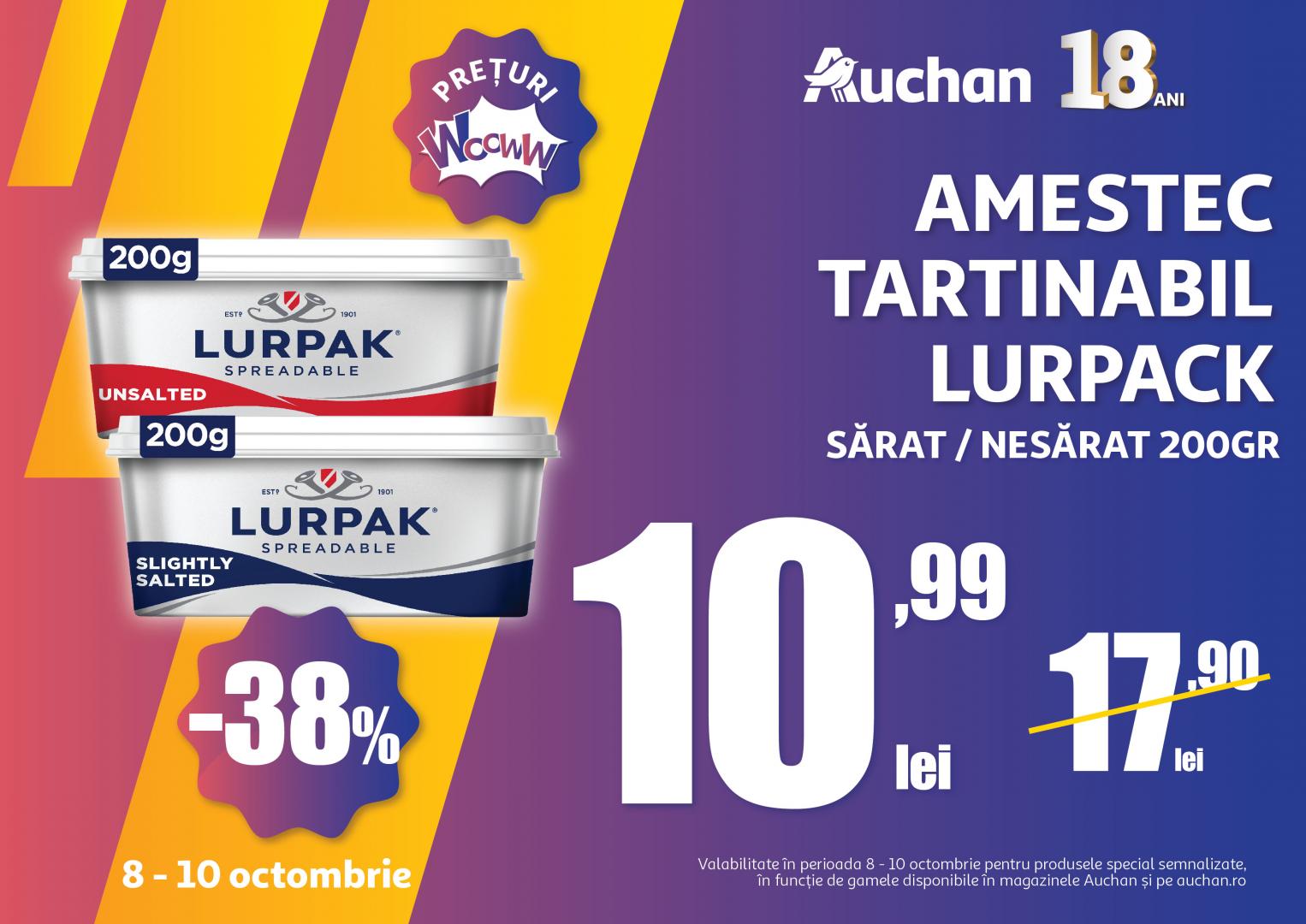 Auchan sărbătorește majoratul cu peste 1.000 de oferte și reduceri de neratat. Iată ofertele săptămânii! 