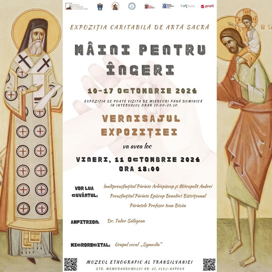 „Mâini pentru Îngeri”, expoziţie caritabilă de artă sacră pentru primul Centru de Îngrijiri Paliative Pediatrice din România/ Cum se poate dona