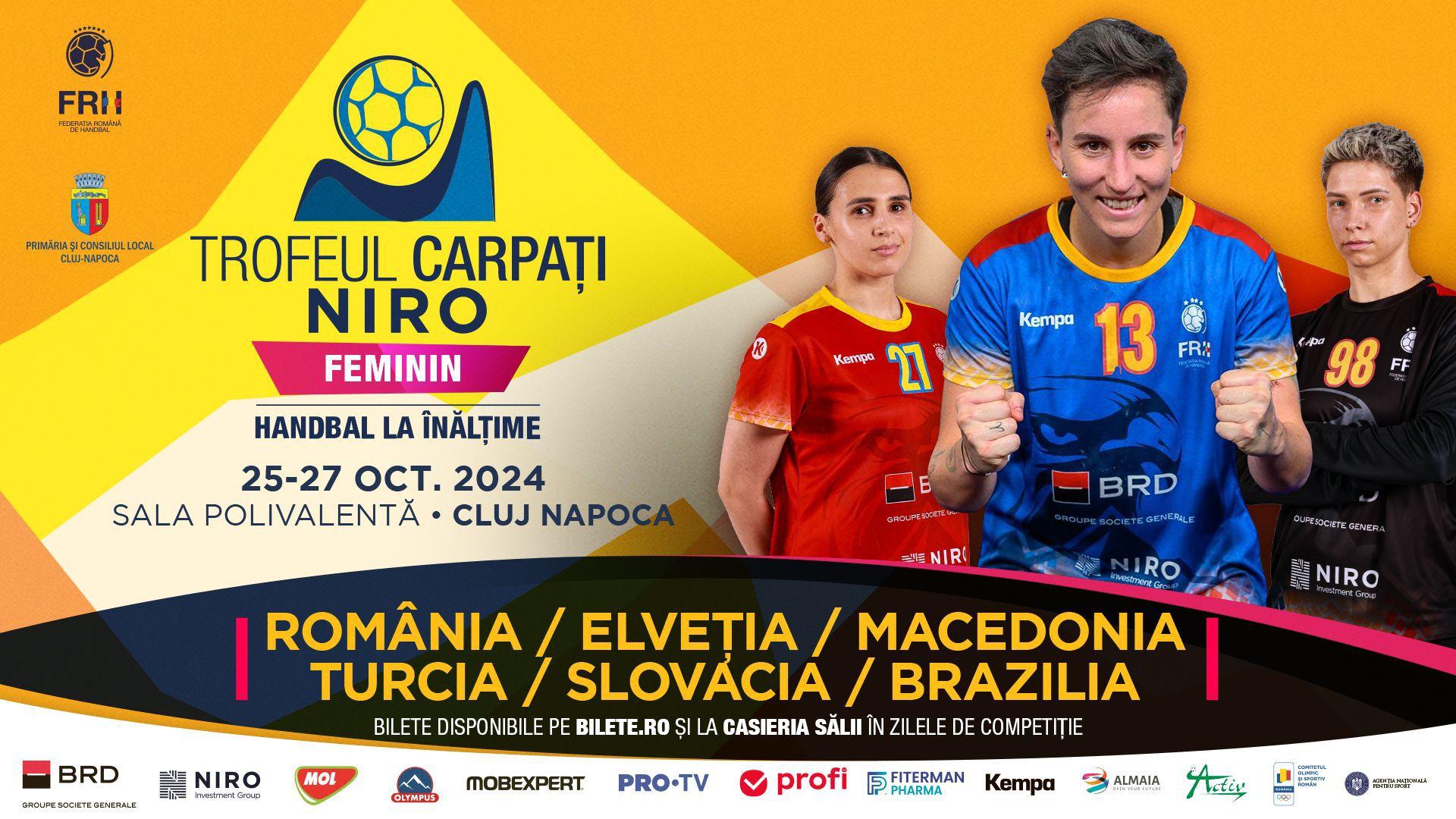 Handbal-spectacol în BT Arena. Trofeul Carpați revine la Cluj-Napoca