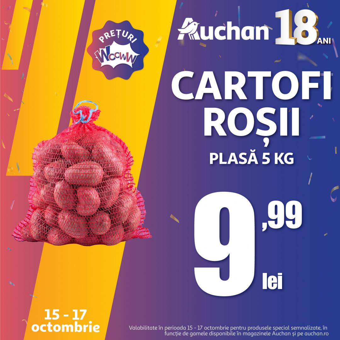 Auchan sărbătorește 18 ani de activitate cu peste 1.000 de oferte și reduceri fantastice. Descoperă cele mai noi oferte! 