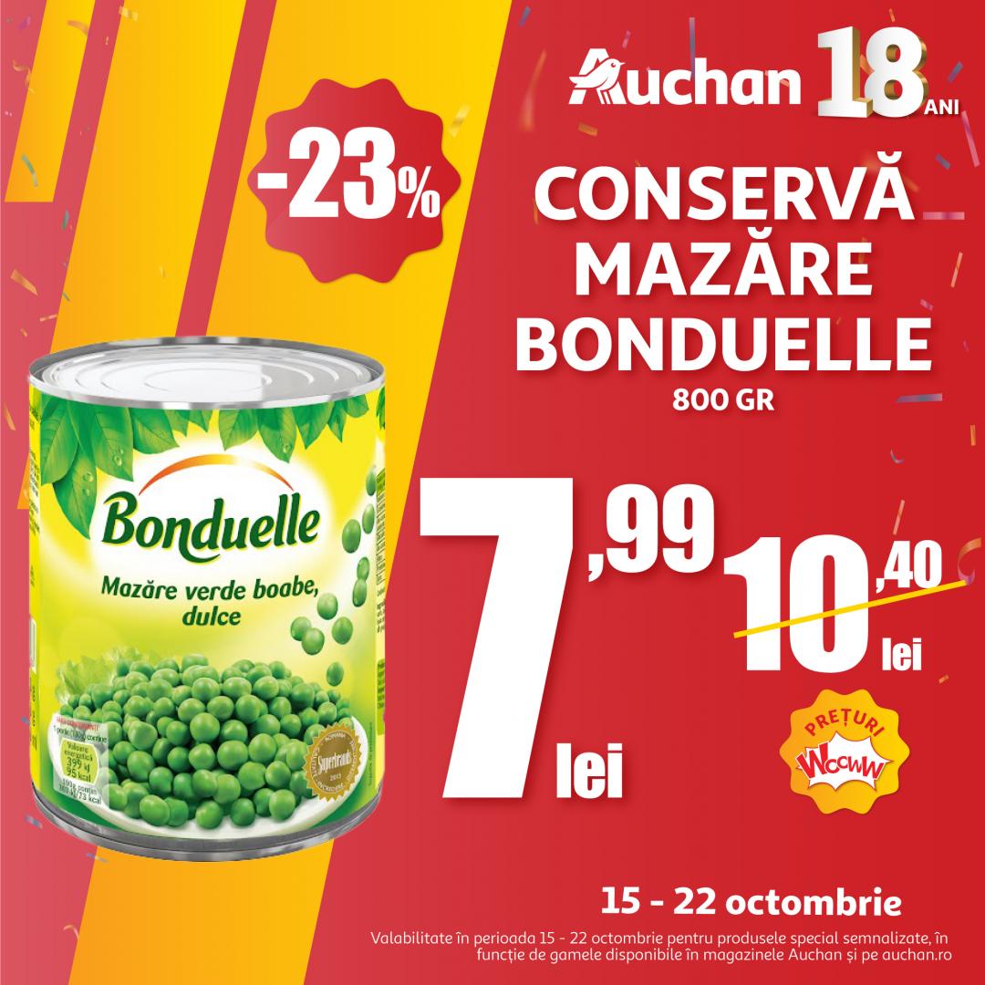 Auchan sărbătorește 18 ani de activitate cu peste 1.000 de oferte și reduceri fantastice. Descoperă cele mai noi oferte! 