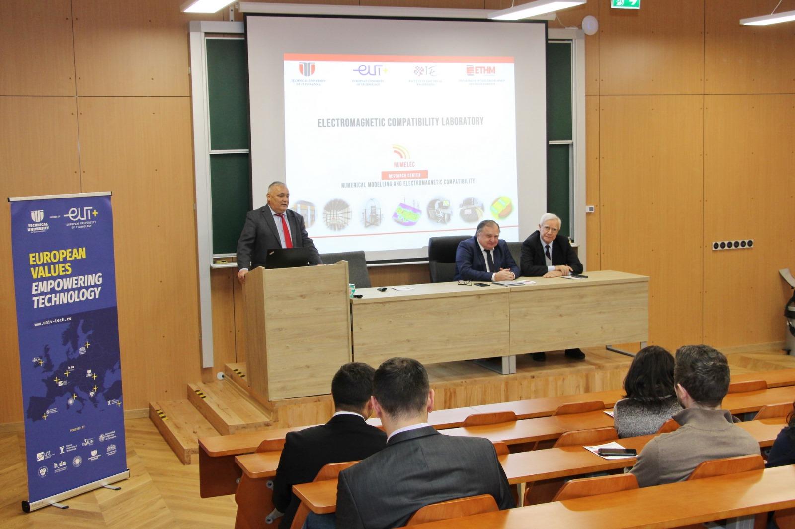 UTCN inaugurează laboratorul de compatibilitate electromagnetică: Un pilon nou în cercetare și inovație tehnologică