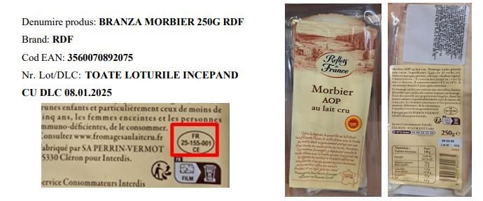 ALERTĂ ALIMENTARĂ! Sortiment de brânză, retras de la vânzare. Este contaminat cu o bacterie/ Ce trebuie să facă cei care au consumat-o