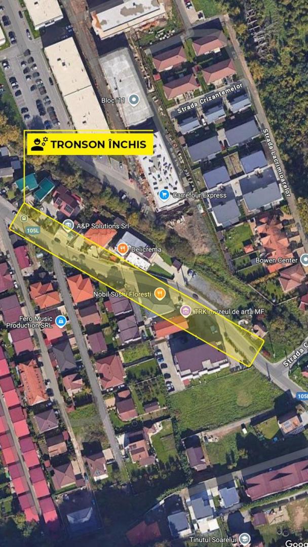 Atenție, floreșteni! O stradă din comună se închide timp de o săptămână