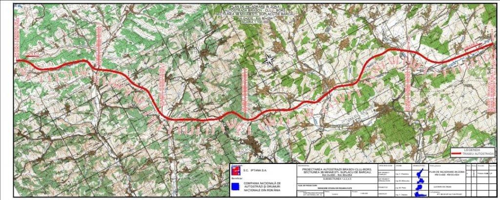 Se poate semna contractul pentru lotul Meseș! Bucata de autostradă din Transilvania include zeci de viaducte, pasaje și un tunel de 3 km