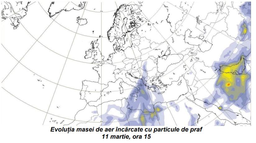 Alertă meteo! Un val de praf saharian ajunge în România. Clujul, printre zonele cele mai expuse