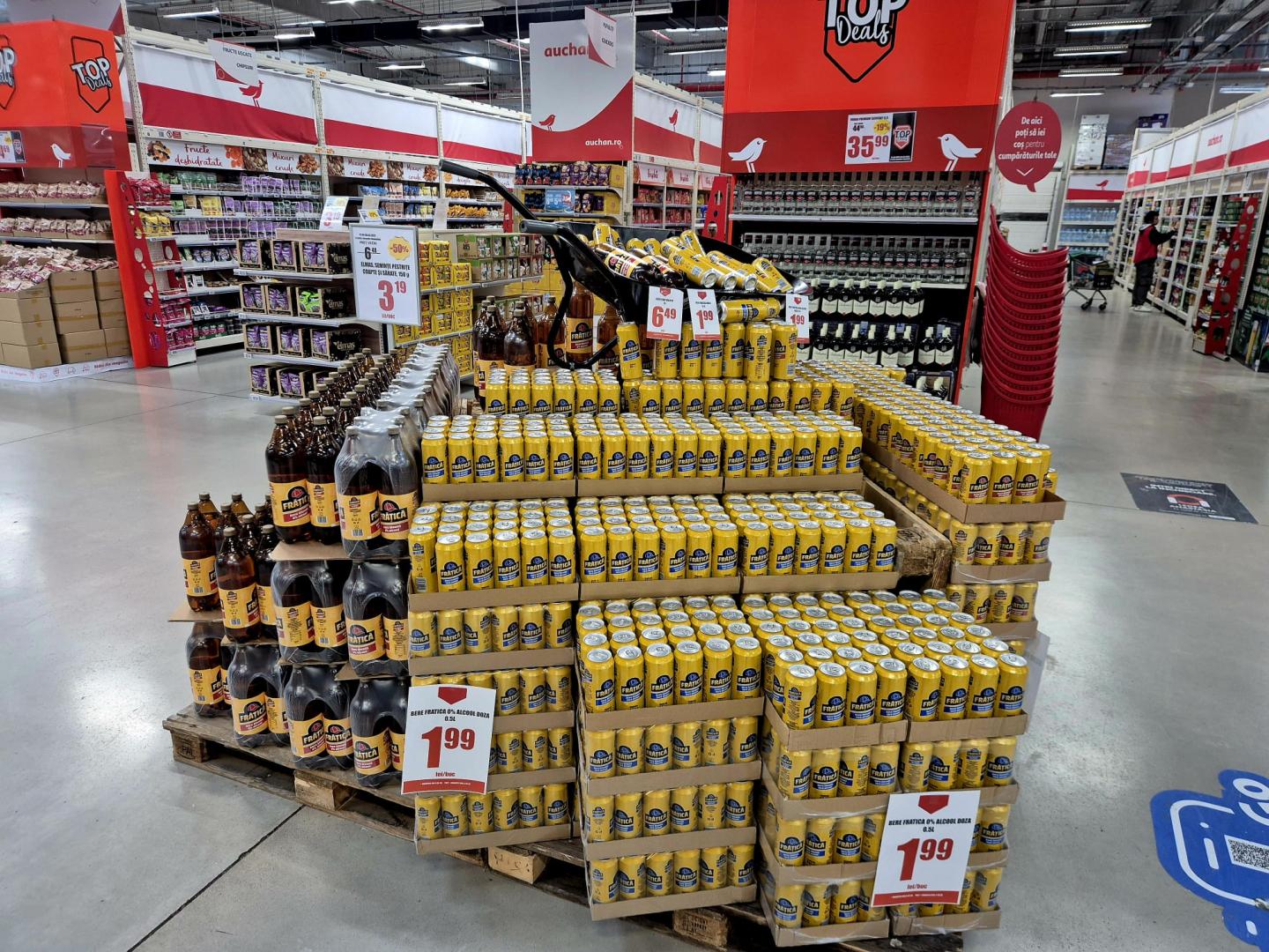 Începe sezonul de grătare! Frățică, berea care nu trebuie să lipsească de pe masă – acum, disponibilă exclusiv la Auchan