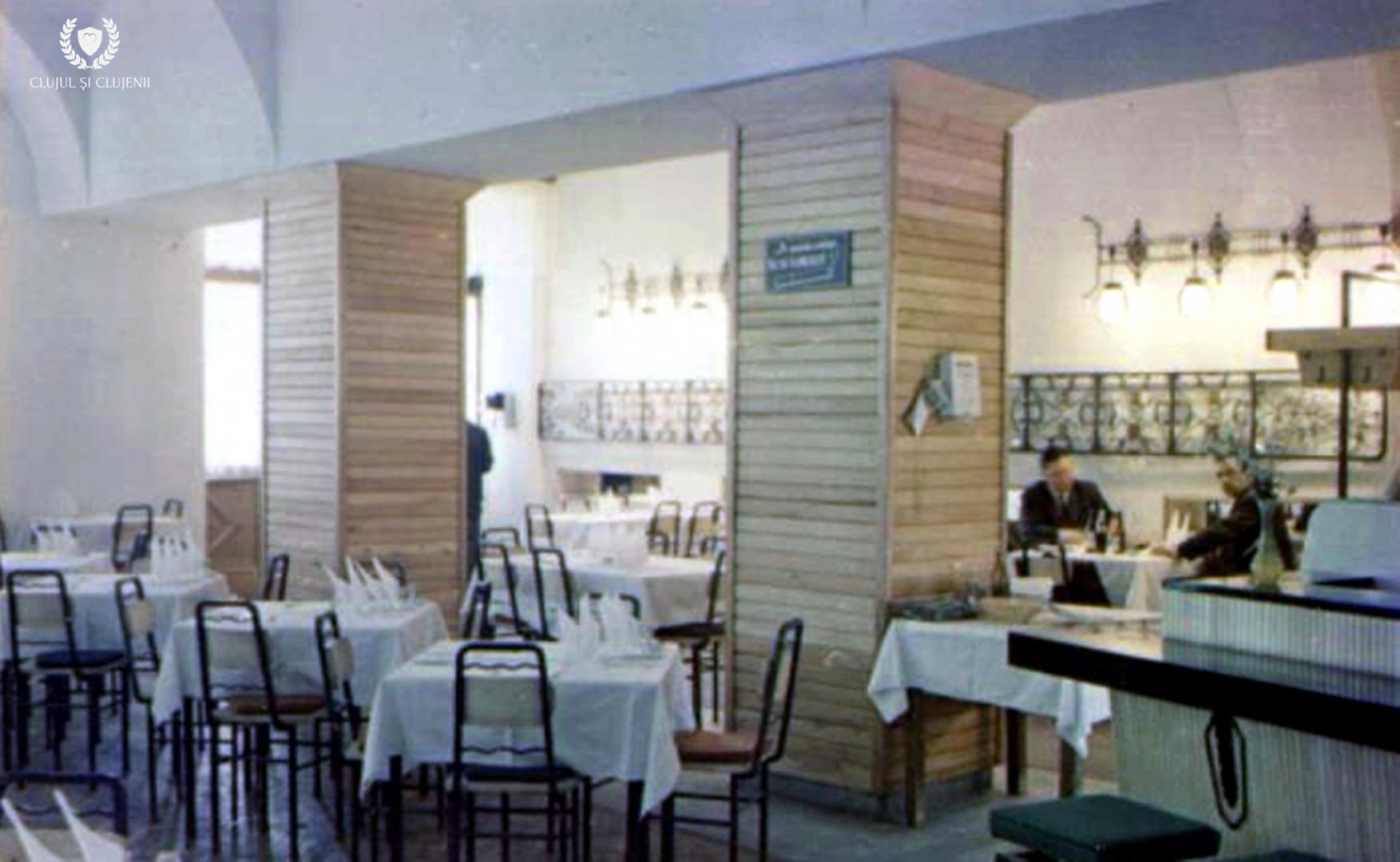 Cum arătau, în anii de "glorie", câteva dintre cele mai celebre restaurante din Cluj: Transilvania, Someș, Hubertus, Melody și Lacto-vegetar