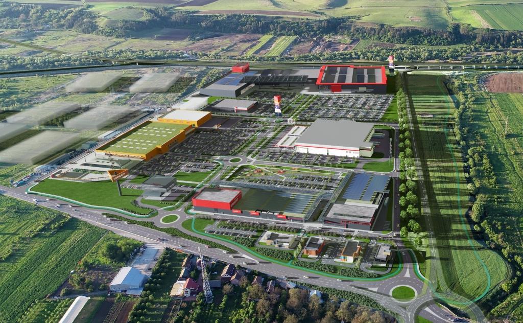 Cel mai mare parc comercial din Transilvania a fost autorizat. Când va fi gata URBANO SHOPPING & LIVING, investiția de 100 de milioane de euro din